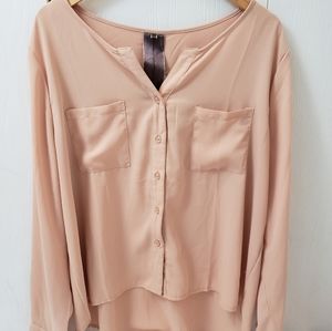 "Alice Moon" 1x Flowy Blouse NWT